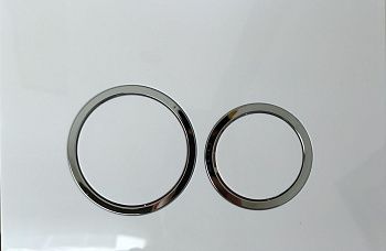 Клавиша смыва механическая Cerutti SPA CR05WH цвет белый