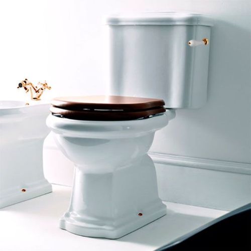 Чаша унитаза напольная Kerasan Retro 101201 цвет белый без бачка без сиденья душевой смыв