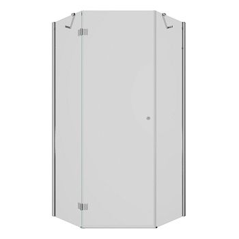 Душевой уголок Ambassador Diamond 12011112L 100х100 стекло прозрачное профиль хром без поддона