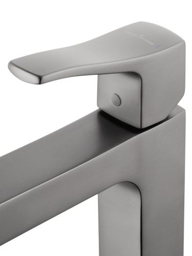 Смеситель для раковины Wonzon & Woghand Flex WW-88019072-BGM на столешницу серый - фото 4