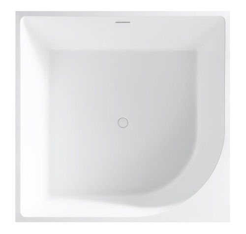 Ванна акриловая Abber AB9337 140х140 отдельностоящая квадратная с каркасом - фото 3