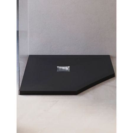 Душевой поддон из искусственного камня RGW Stone Tray 16155088-02 80х80 серый без ножек