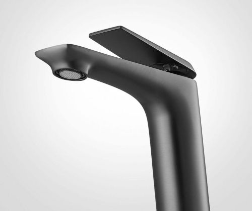 Смеситель Arrow AMP1145LF90 на раковину серый - фото 5