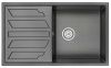 Кухонная мойка Granula 8601, ЧЁРНЫЙ 85х50 цвет черный поверхность матовая