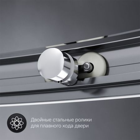 Душевой уголок Am.Pm Like W83G-315-090CT 90х90 стекло прозрачное профиль хром без поддона