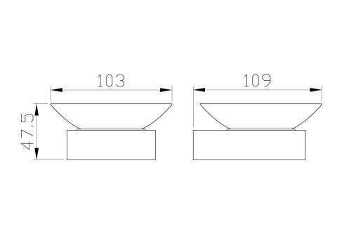 Мыльница с держателем Wonzon & Woghand LOTTE WW-8322-BGM - фото 2