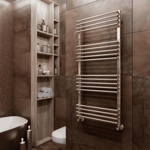 Полотенцесушитель водяной Terminus 4670078513397 55х120 хром - фото 5