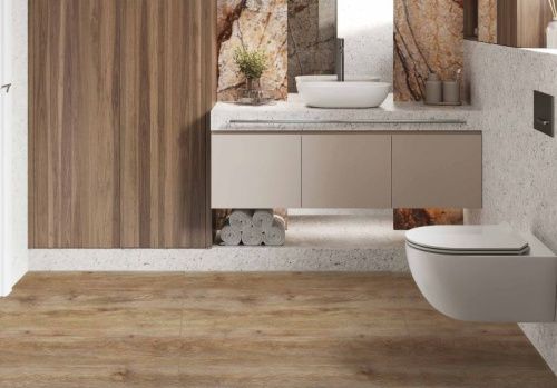 SPC ламинат Dew Дерево Андаман ТС 6003-15 Т069688 толщина 0,4 см 43 класс 1220х183 - фото 2