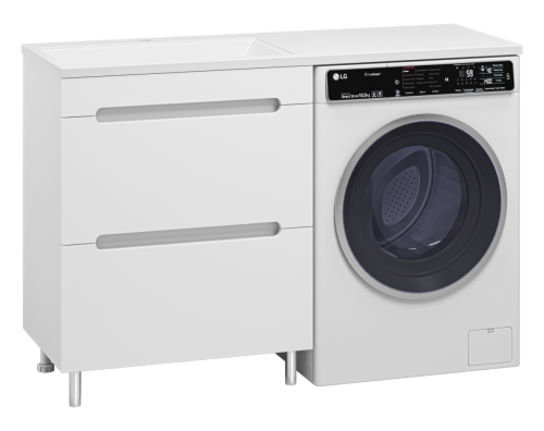 Тумба под раковину Misty Байкал Э-Бай06070-022Я 70х50 напольная цвет белый - фото 5