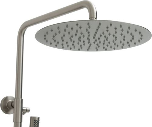 Душевая стойка Allen Brau Priority 5.31A10-BN настенная цвет нержавеющая сталь - фото 2