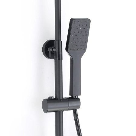 Душевая стойка D-Lin D10A05 настенная цвет черный