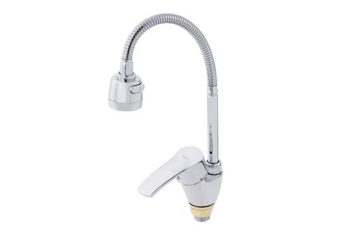 Смеситель для кухни TSARSBERG TSB-722-1160 на мойку хром - фото 2