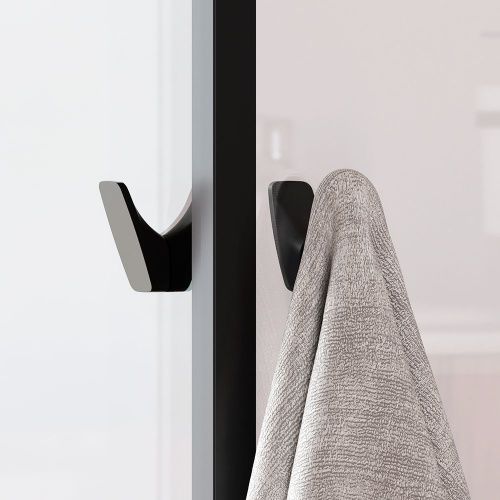 Душевой уголок Am.Pm Sunny W87G-403-8080-BT 80х80 стекло прозрачное профиль черный без поддона - фото 5