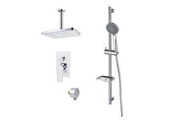 Душевая система Aquatek ВЕГА AQ1075CR встраиваемая в стену цвет хром