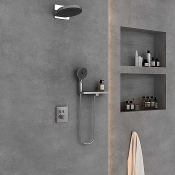 Душевая система Vincea VSFW-3I21T1RCH встраиваемая в стену цвет хром с термостатом