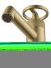 Смеситель Wonzon & Woghand WW-H1065-BG на раковину золото