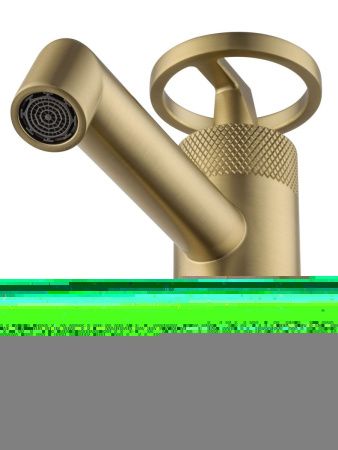 Смеситель Wonzon & Woghand WW-H1065-BG на раковину золото