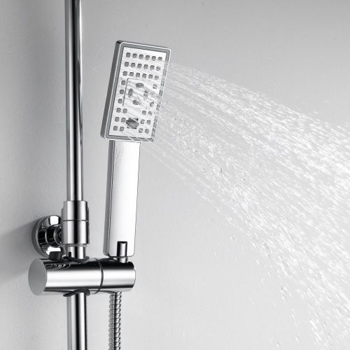 Душевая стойка Wasserkraft A17702 настенная цвет хром - фото 3
