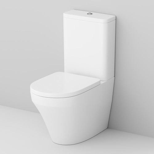 Унитаз напольный с бачком Am.Pm Inspire C508607WH белый без сиденья душевой смыв - фото 5