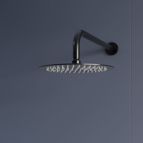 Душевая система RGW Shower Panels 511408370-04 встраиваемая в стену цвет черный с термостатом - фото 3