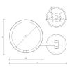 Косметическое зеркало Decor Walther Round 122350