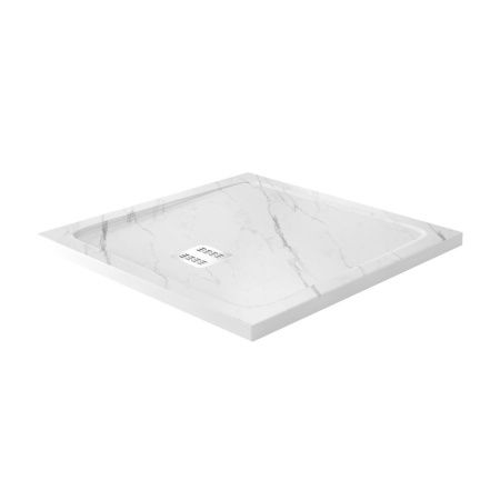 Душевой поддон из искусственного камня Wasserkraft Rhin 44T 44T03 90х90 белый