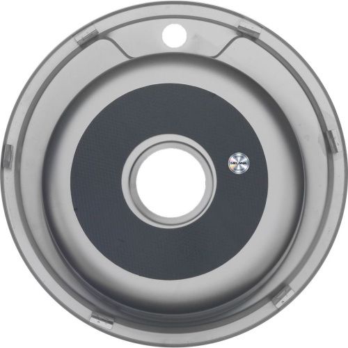 Кухонная мойка Melana 090D ta (*15) 50х50 цвет хром - фото 3