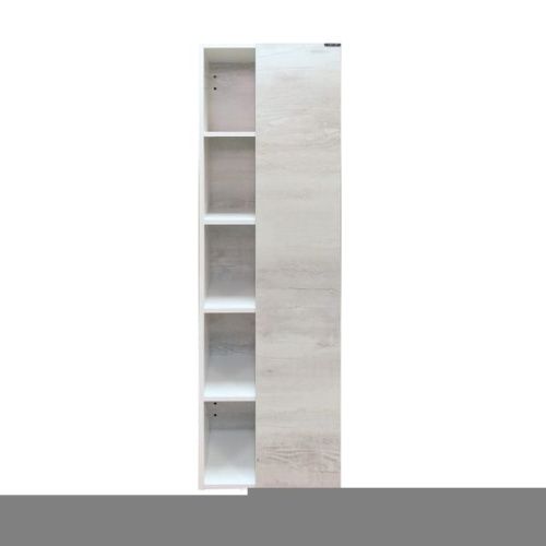 Шкаф-пенал Comforty Прага 00004136272CF 50х160 подвесной цвет серый - фото 3