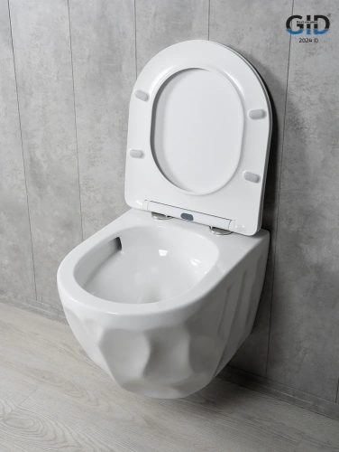 Унитаз подвесной Gid Tornado 62263Y белый с сиденьем микролифт безободковый смыв торнадо - фото 5