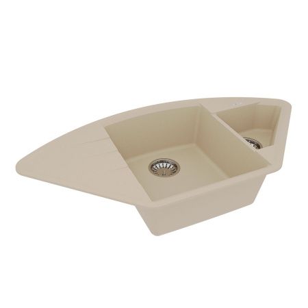 Кухонная мойка LeMark Irkana 980 9910044 100х50 цвет бежевый поверхность матовая