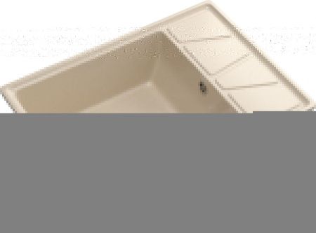 Кухонная мойка Granfest Vertex V-680L кашемир 70х50 цвет бежевый поверхность матовая