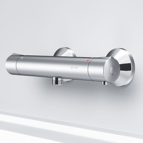 Смеситель для душа Am.Pm Like F8040000 настенный хром с термостатом - фото 3