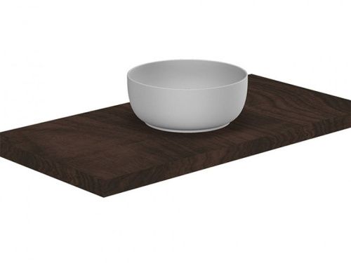 Раковина из сантехнического фаянса Scarabeo Glam 1807 40х40 накладная цвет белый