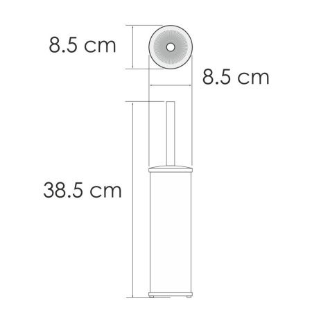 Ершик для унитаза WasserKRAFT 1027PG