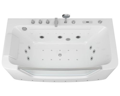 Ванна акриловая Grossman GR-16085 160х85 пристенная прямоугольная с ножками