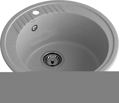Кухонная мойка Granfest Rondo R-520 серый 50х50 цвет серый поверхность матовая - фото 2