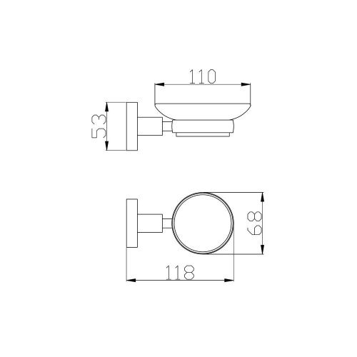 Мыльница RavSlezak Colorado COA0300MGL - фото 2
