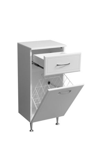 Комод Stella Polar Концепт SP-00000152 36х30х82 напольный цвет белый - фото 4