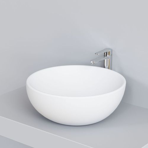 Раковина из сантехнического фарфора Ambassador Queen 116T20101 50х50 накладная цвет белый без отверстий под смеситель - фото 4