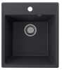 Кухонная мойка Ulgran Quartz Forte 425-08 45х50 цвет черный