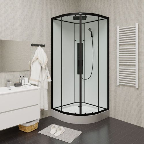 Душевая кабина Parly AMI AMI 90х90 четверть круга с крышей ориентация универсальная - фото 3