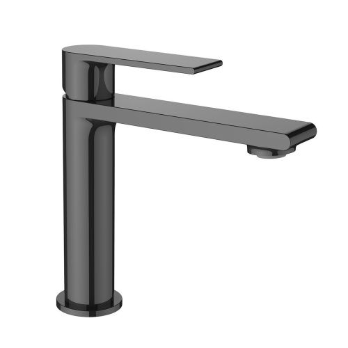 Смеситель Vincea Vogue VBF-1V1GM на раковину вороненая сталь - фото 3