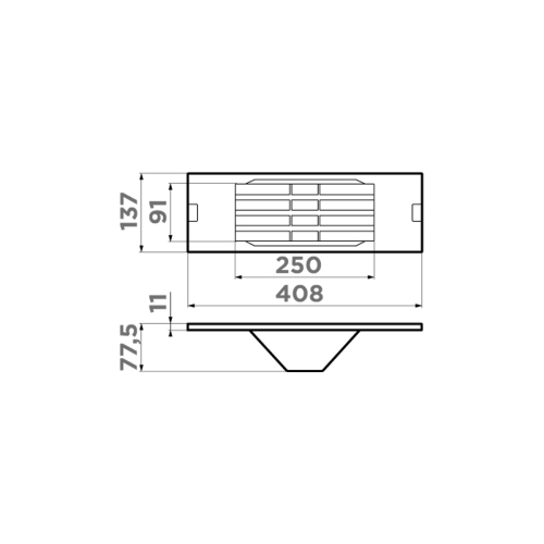 Подставка-сушка для тарелок Omoikiri FG-01 PRO-Bl Matt 4999045 - фото 2