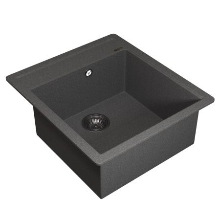 Кухонная мойка Uperwood Quartz Premium UPD-07 3910202126 45х50 цвет серый поверхность матовая