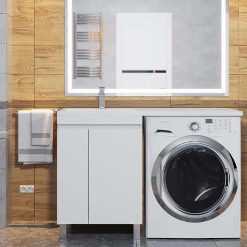 Тумба с раковиной Uperwood Magenta 51930205156 120х50 цвет белый - фото 3