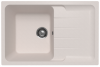 Кухонная мойка Ulgran Quartz Gerda 780-01 80х50 цвет белый