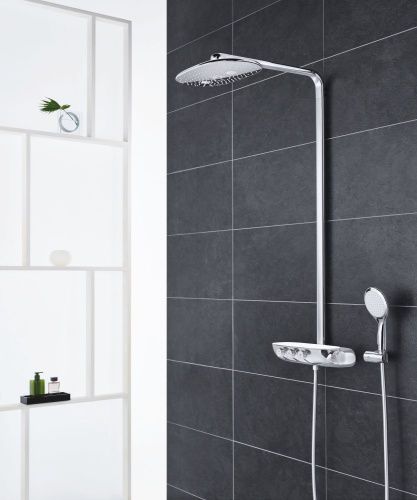 Душевая стойка Grohe Rainshower 26250000 настенная цвет хром - фото 2