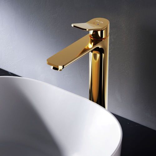 Смеситель Am.Pm X-Joy F85A92099 на раковину золото