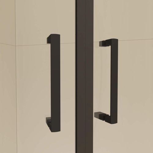 Душевой уголок RGW Classic 72095599-14 90х90 стекло прозрачное профиль черный без поддона - фото 5