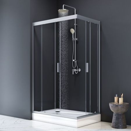 Душевой поддон из ABS-пластика Am.Pm Gem W90T-404-12080W 120х80 белый с каркасом